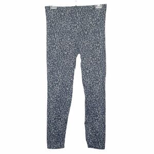 Spanx Look At Me Now Indigo Leopard Leggings